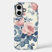  iPhone Case with flowers. Case-Mate iPhoneケース (裏面)