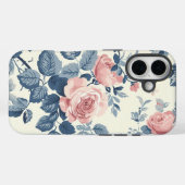  iPhone Case with flowers. Case-Mate iPhoneケース (裏面 (横))