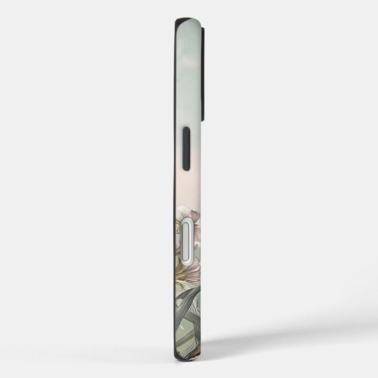  iPhone Case with flowers. Case-Mate iPhoneケース (裏面 / 右)