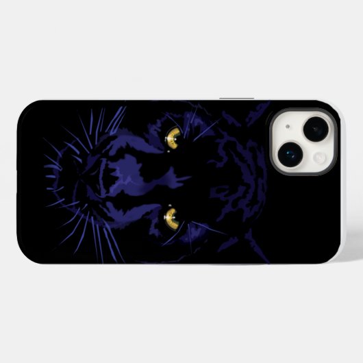 iPhone casemate Vibe - Black Panther Case-Mate iPhoneケース (裏面 (横))