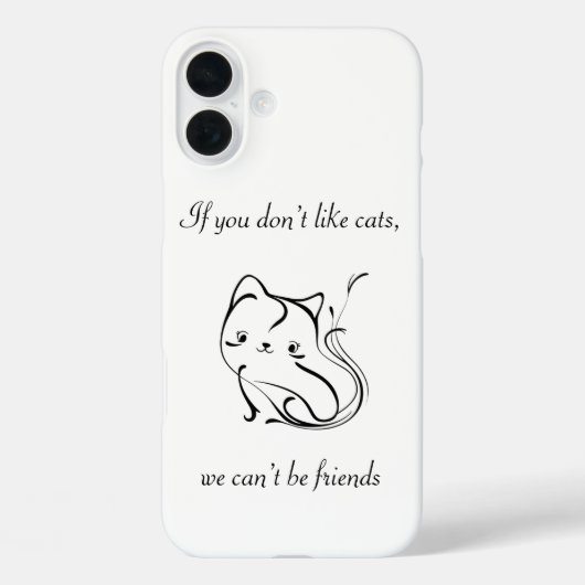 Iphone Catlover cover Case-Mate iPhoneケース (裏面)