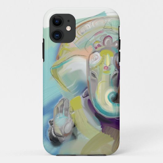 IPhone cover with Ganesh design Case-Mate iPhoneケース (裏面)