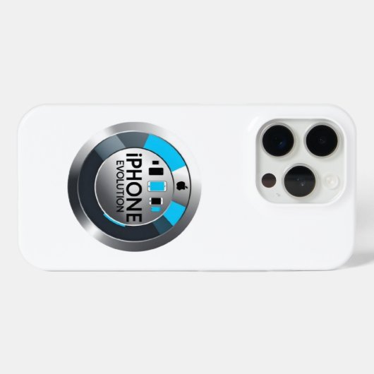 iPhone Evolutionモバイルケース Case-Mate iPhoneケース (裏面 (横))