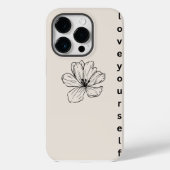 iphone flowerデザイン Case-Mate iPhoneケース (裏面)