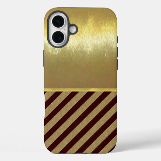 iPhone Gold Design Case Case-Mate iPhoneケース (裏面)