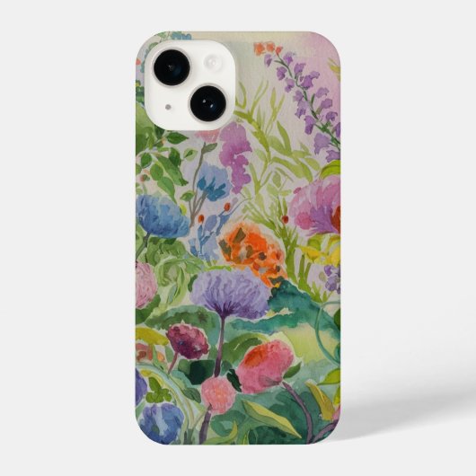 iPhone Handy Hülle floral iPhoneケース (裏面)