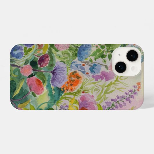 iPhone Handy Hülle floral iPhoneケース (裏面横)