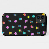 iphone hülle 5 bunte Eulen Case-Mate iPhoneケース (裏面(横))