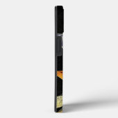 iPhone / iPadのケースレース黒と蝶 Case-Mate iPhoneケース (裏面 / 右)