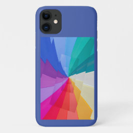 iPhone / iPadケースのマルチカラー渦巻きデザイン 11 ケース