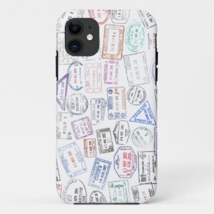 iPhone/iPadケースの世界的なパスポート切手 iPhone 11 ケース