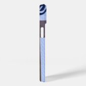 iPhone / iPadケースの青と黒のカラー表示 Case-Mate iPhoneケース (裏面 / 右)