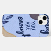 iPhone / iPadケースの青と黒のカラー表示 Case-Mate iPhoneケース (裏面 (横))