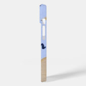 iPhone / iPadケースの青と黒のカラー表示 Case-Mate iPhoneケース (裏面 / 左)