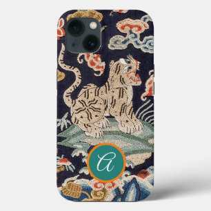 iPhone / iPadケースカスタムイニシャル日本のTIGER 13ケース