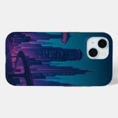 iPhone / iPadケースサイバーシティグロー Case-Mate iPhoneケース (裏面 (横))
