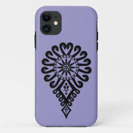 iPhone / iPadケースフォークパターンのポーランドの高原 iPhone 11 ケース