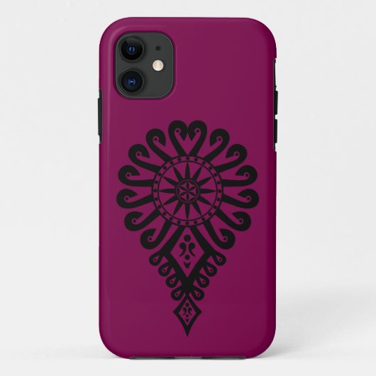 iPhone / iPadケースフォークパターンのポーランドの高原 Case-Mate iPhoneケース (裏面)