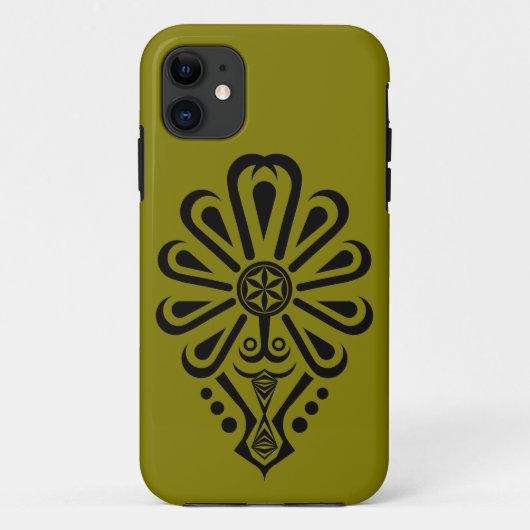 iPhone / iPadケースフォークパターンのポーランドの高原 Case-Mate iPhoneケース (裏面)