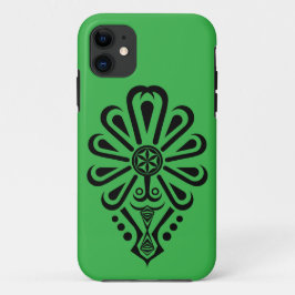 iPhone / iPadケースフォークパターンのポーランドの高原 iPhone 11 ケース