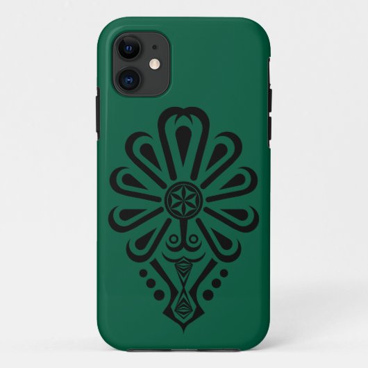 iPhone / iPadケースフォークパターンのポーランドの高原 Case-Mate iPhoneケース (裏面)