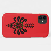 iPhone / iPadケースフォークパターンのポーランドの高原 Case-Mate iPhoneケース (裏面(横))