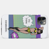 iPhone / iPadケースロカビリーBabe HAMbWG Case-Mate iPhoneケース (裏面(横))