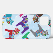 iPhone / iPadケース北欧ダラ馬パターン Case-Mate iPhoneケース (裏面 (横))