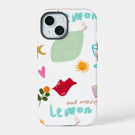 iPhone / iPadケース夏の雰囲気 15ケース (裏面)