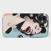 iPhone / iPadケース女性ナイトクラブシンガー Case-Mate iPhoneケース (裏面(横))