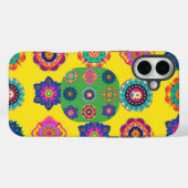 iPhone / iPadケース歴史的なモチーフ黄色 Case-Mate iPhoneケース (裏面 (横))