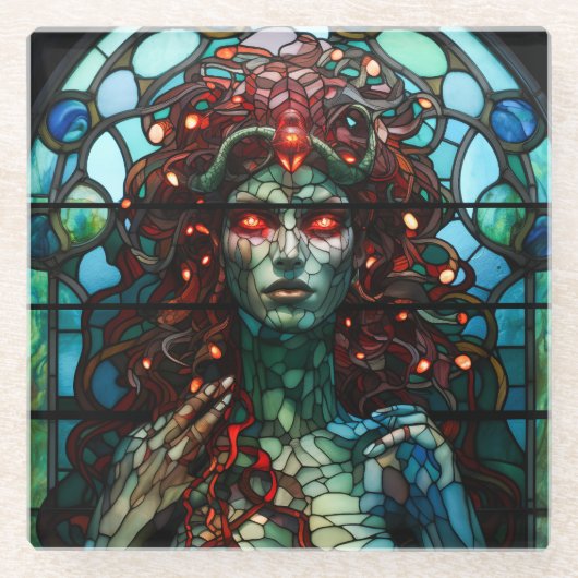 iPhone / iPadケース ガラスコースター (正面)