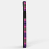 iPhone / iPadケース パープルストライプ HAMbWG Case-Mate iPhoneケース (裏面/右)