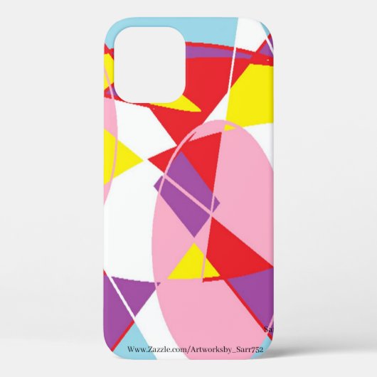 iPhone / iPadケース:フルカラー抽象芸術 Case-Mate iPhoneケース (裏面)