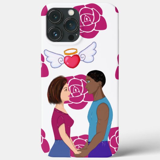 iPhone / iPadケース ブラックバレンタインデー Case-Mate iPhoneケース (裏面)
