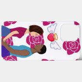 iPhone / iPadケース ブラックバレンタインデー Case-Mate iPhoneケース (裏面 (横))