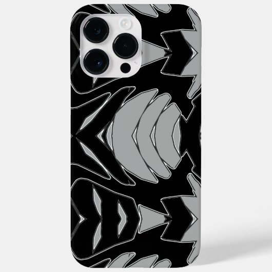 iPhone / iPadケース、黒鮮やか色デザイン Case-Mate iPhoneケース (裏面)