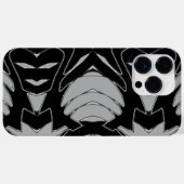 iPhone / iPadケース、黒鮮やか色デザイン Case-Mate iPhoneケース (裏面 (横))