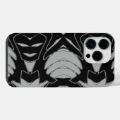 iPhone / iPadケース、黒鮮やか色デザイン iPhoneケース (裏面横)