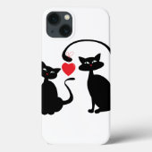 iPhone/iPadケースCatスケッチ Case-Mate iPhoneケース (裏面)