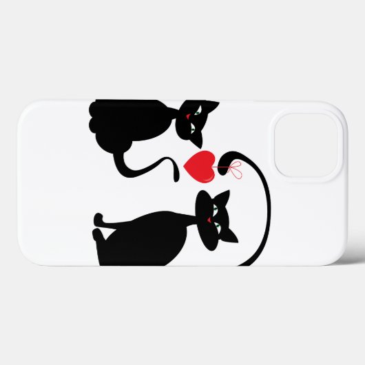 iPhone/iPadケースCatスケッチ Case-Mate iPhoneケース (裏面 (横))