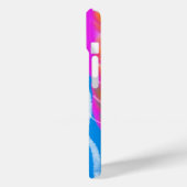 iPhone / iPad ケース orange &pink blue Case-Mate iPhoneケース (裏面 / 左)