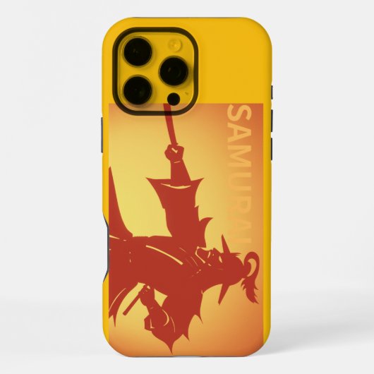 iPhone / iPad ケース　SAMURAI「侍」 iPhoneケース (裏面)