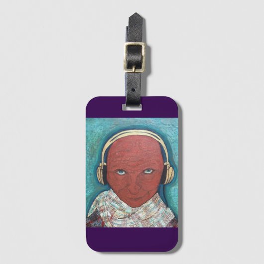 iPhone / iPad case ラゲッジタグ (正面縦)