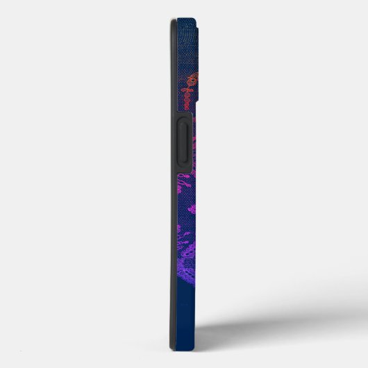 iPhone / iPad case DIY NAME ANTIQUE LACE IN GREY Case-Mate iPhoneケース (裏面 / 右)