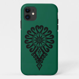 iPhone / iPad case Folk pattern of Polish highland iPhone 11 ケース