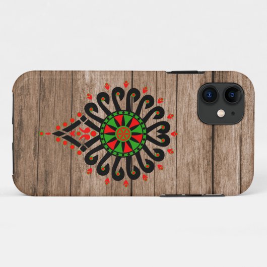 iPhone / iPad case Folk pattern of Polish highland Case-Mate iPhoneケース (裏面(横))