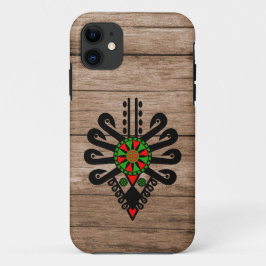 iPhone / iPad case Folk pattern of Polish highland iPhone 11 ケース