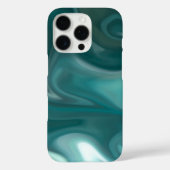 iPhone / iPad case Teal Marble Abstract Case-Mate iPhoneケース (裏面)