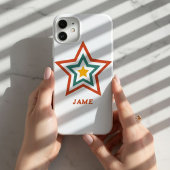 iPhone/iPad Case with Boho Groove Star and Custom  Case-Mate iPhoneケース